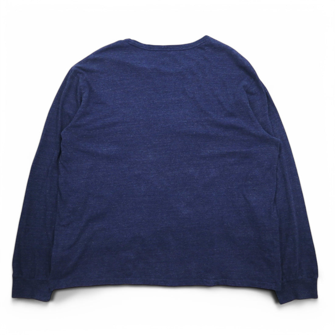 POLO RALPH LAUREN ロングスリーブ Tシャツ ロンT XXL ネイビー コットン スモールポニー刺繍