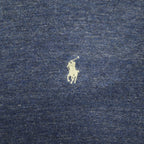 POLO RALPH LAUREN ロングスリーブ Tシャツ ロンT XXL ネイビー コットン スモールポニー刺繍
