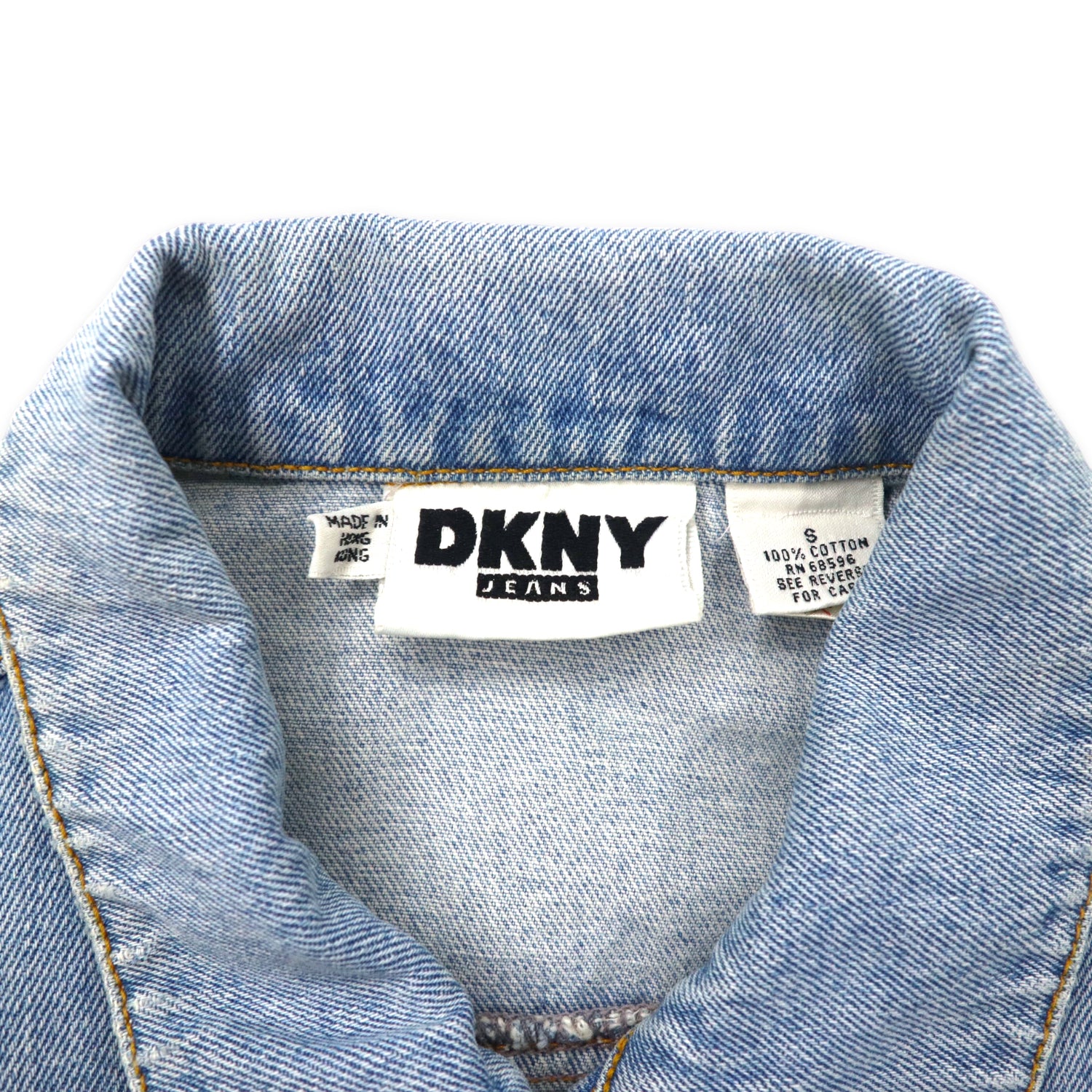 DKNY Jeans 90's denim jacket s Blue Ice Wash – 日本然リトテ