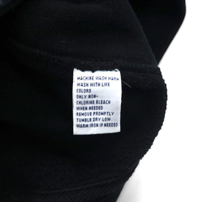 Polo Ralph Lauren 90年代 リバースウィーブ ジップパーカー 2XL ブラック スモールポニー刺繡