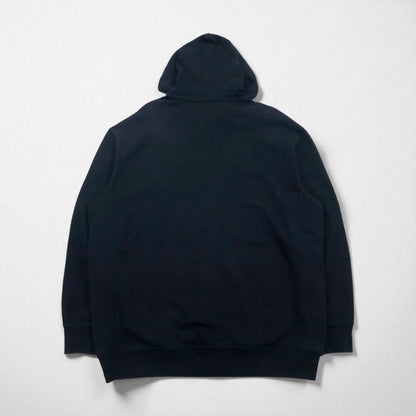 Polo Ralph Lauren 90年代 リバースウィーブ ジップパーカー 2XL ブラック スモールポニー刺繡