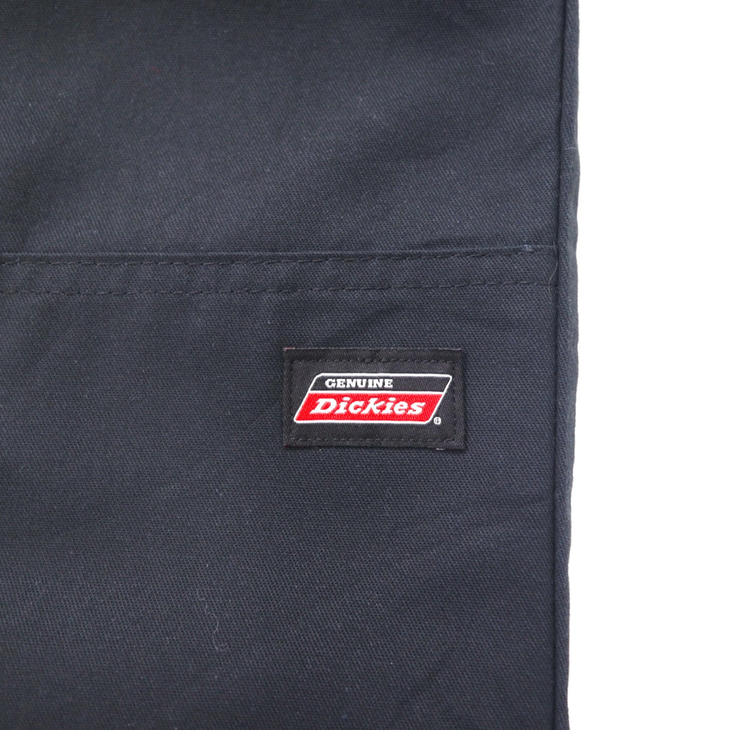 Dickies ダブルニー ワークパンツ ワイド チノパンツ L ブラック ポリエステル コットン 7118738