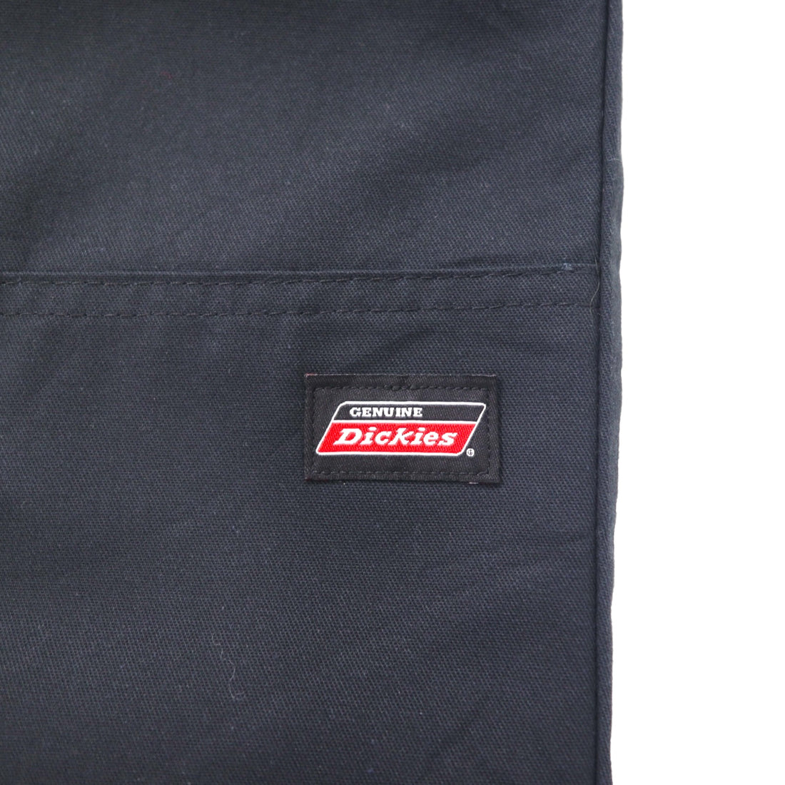 Dickies ダブルニー ワークパンツ ワイド チノパンツ L ブラック ポリエステル コットン 7118738