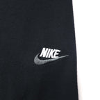NIKE The Nike Tee ワンポイント刺繍 Tシャツ L ブラック コットン スウォッシュロゴ