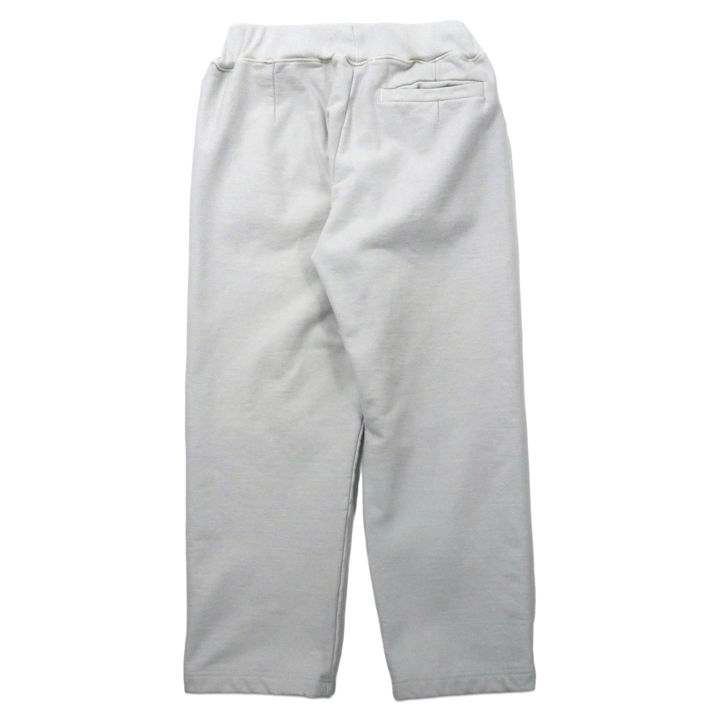 Auralee Sweat Easy Pants 3 Gray Cotton Highbulky Super Milled