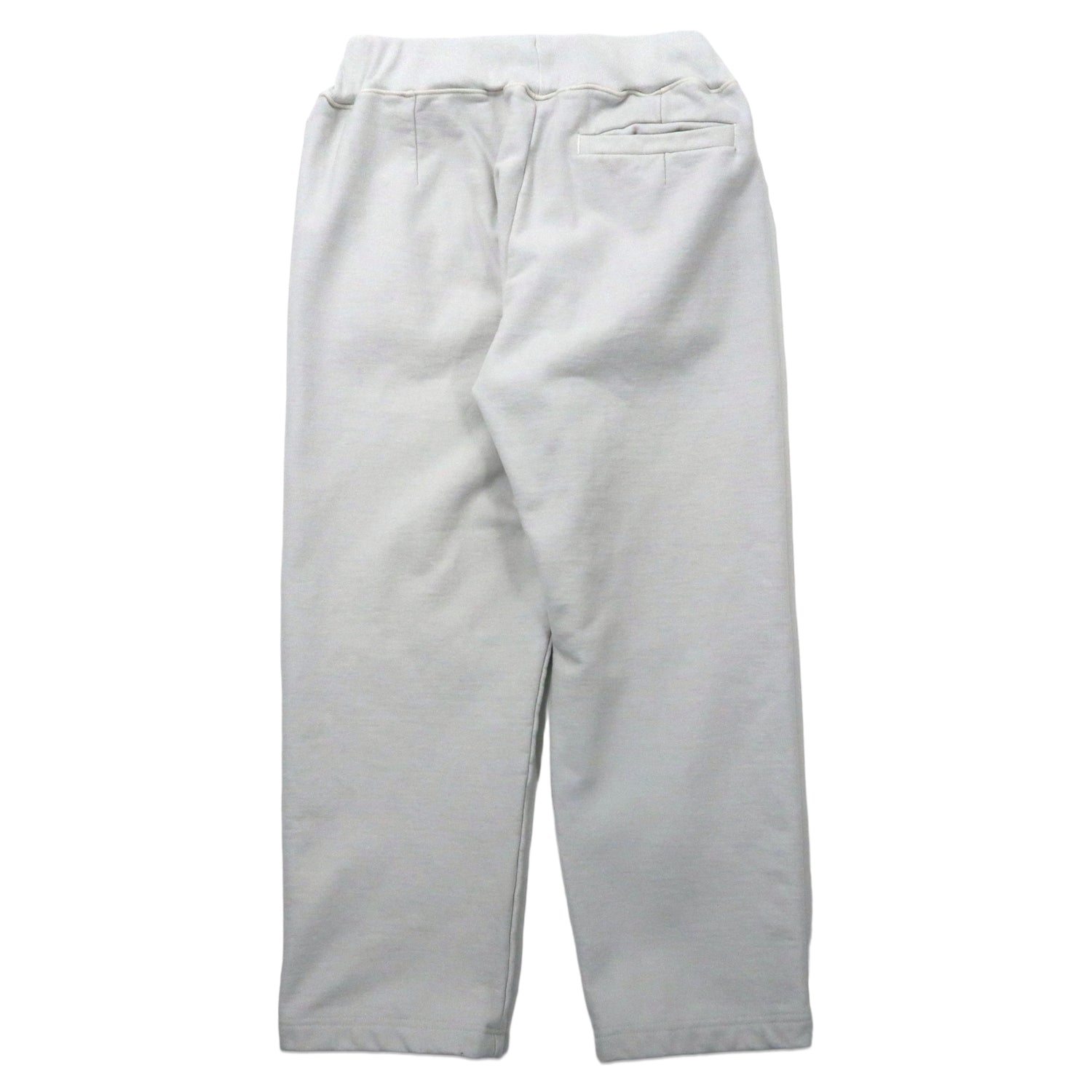 Auralee Sweat Easy Pants 3 Gray Cotton Highbulky Super Milled