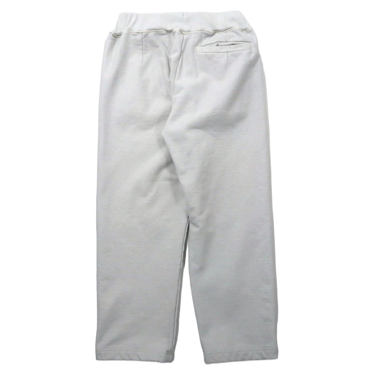 Auralee Sweat Easy Pants 3 Gray Cotton Highbulky Super Milled 