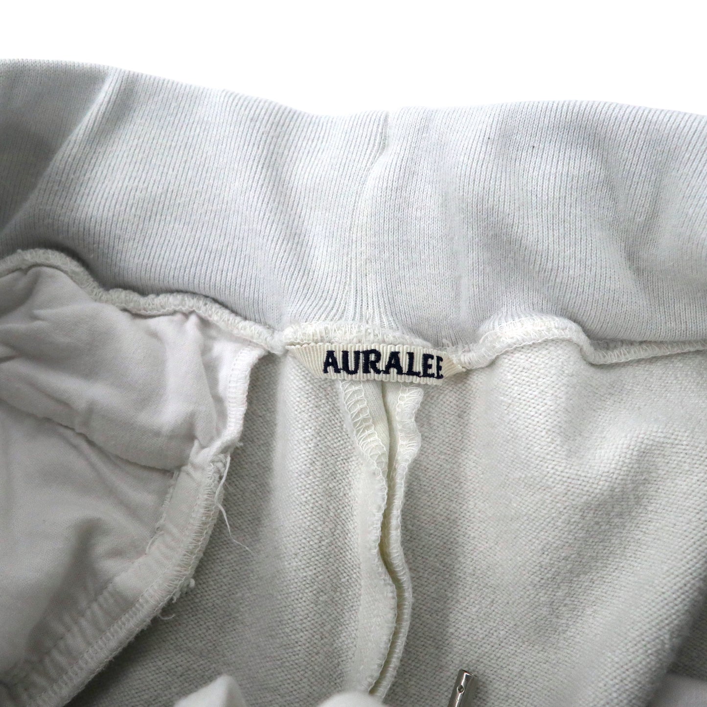 Auralee Sweat Easy Pants 3 Gray Cotton Highbulky Super Milled 