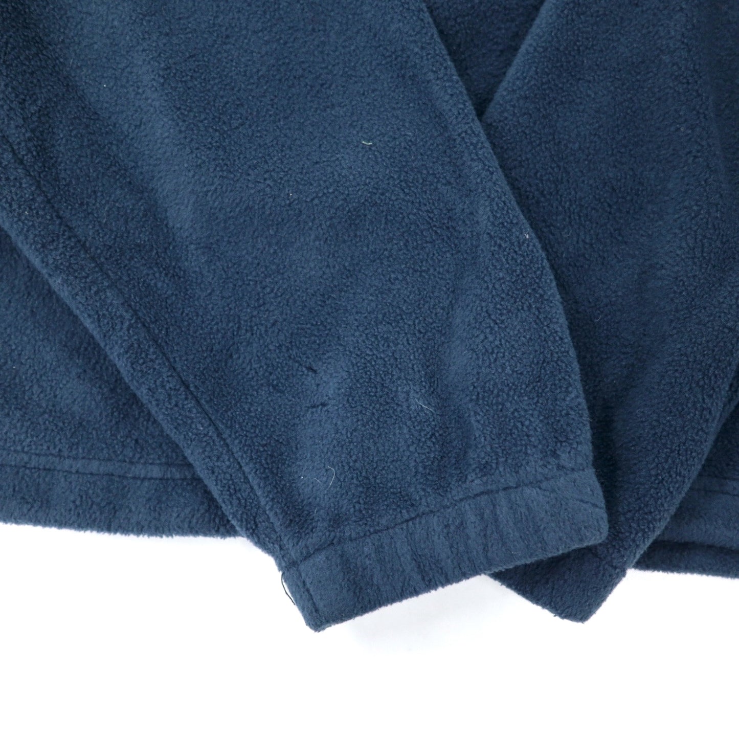 Columbia フルジップ フリースジャケット XL ネイビー ポリエステル ワンポイントロゴ刺繍 ビッグサイズ WM6113