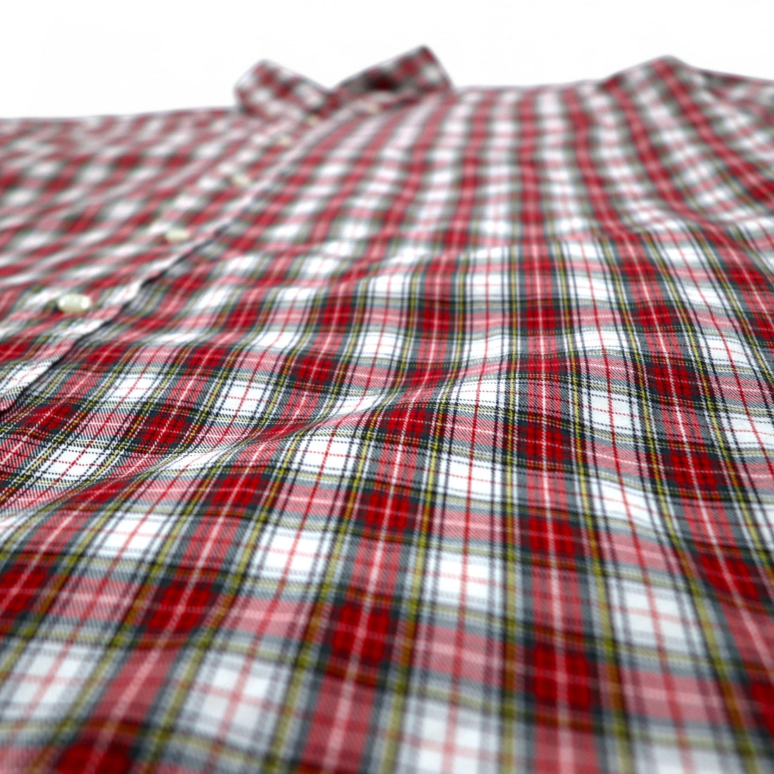 Ralph Lauren 90s Button-down Shirt L Red Check BLAIRE Small Pony Embroidery