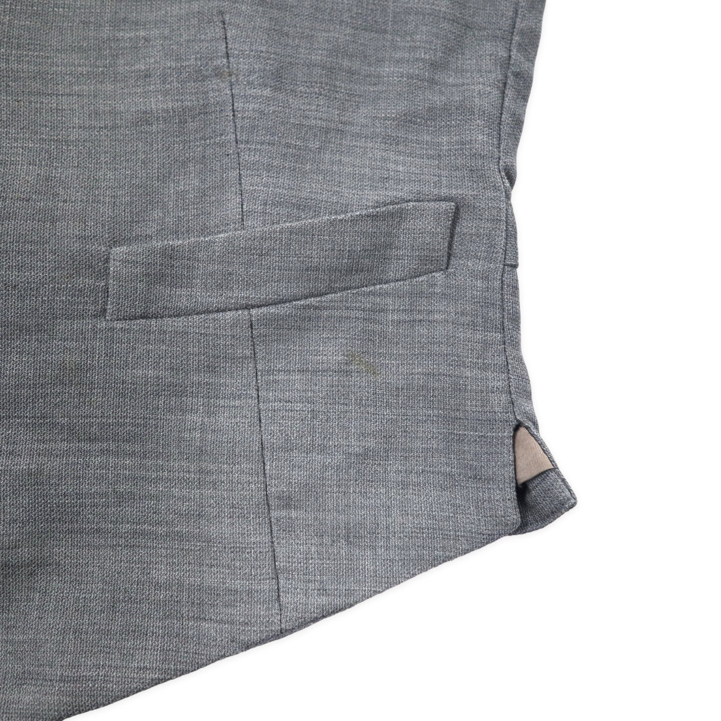 Maison Martin Margiela 14 WaistCoat Vest 46 Gray Wool Italy Made