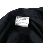Vintage Leather Patchwork Bomber Jacket Patchwork Leather Jacket Patchwork Jacket XL Black