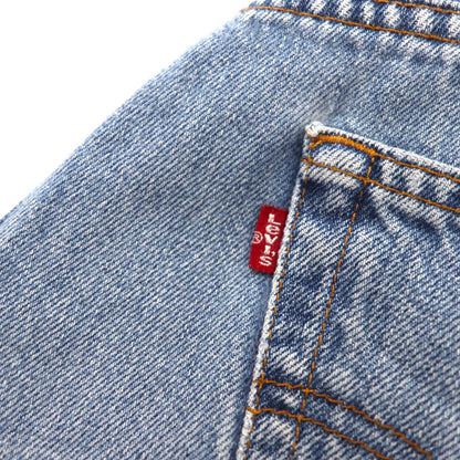Levi's 00年代 550 リラックスフィット テーパード デニムパンツ M インディゴ ブルー RELAXED FIT ジッパーフライ 00550-4891 メキシコ製