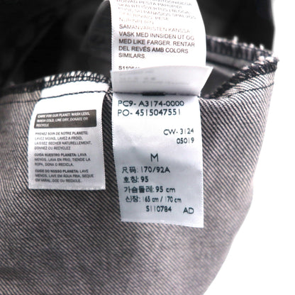 Levi's PREMIUM 1st Type Big E Denim Jacket, Size M, Black, Type 1 Trucker Jacket, Cinch Back, Double Pleats, Relaxed, A3147-0000