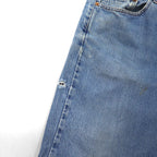 Levi's 550 Relaxed Fit Tapered Denim Pants, Size M, Indigo Blue, Zipper Fly, 00550-4891, Made in Mexico, 2000s