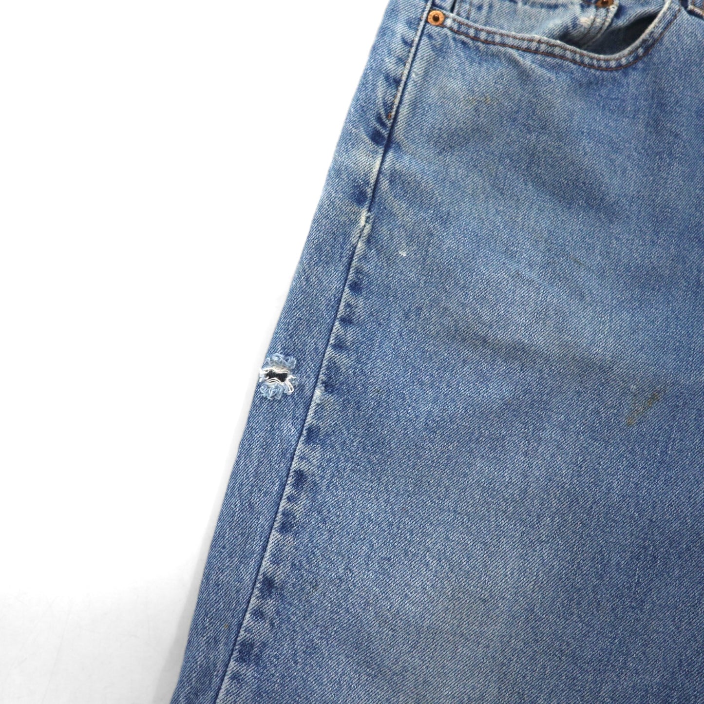 Levi's 00年代 550 リラックスフィット テーパード デニムパンツ M インディゴ ブルー RELAXED FIT ジッパーフライ 00550-4891 メキシコ製