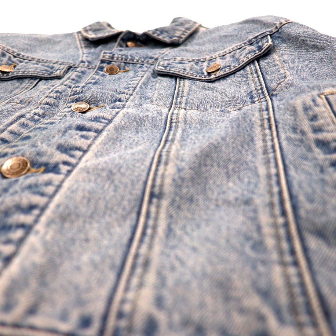 GAP 90年代 オールドギャップ デニムジャケット Gジャン M インディゴ ブルー 裏地ブランケット