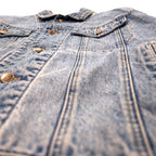 GAP 90年代 オールドギャップ デニムジャケット Gジャン M インディゴ ブルー 裏地ブランケット
