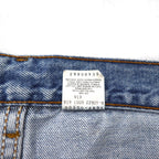 Levi's 550 Relaxed Fit Tapered Denim Pants, Size M, Indigo Blue, Zipper Fly, 00550-4891, Made in Mexico, 2000s