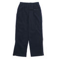 Champion fleece track pants jersey M navy side line one point logo embroidery bar tag