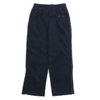 Champion fleece track pants jersey M navy side line one point logo embroidery bar tag