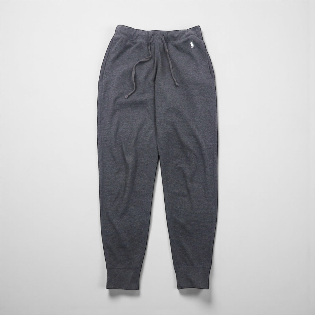 Polo Ralph Lauren Thermal Set, Size L, Gray, All-Over Pony Print, Loungewear Pajamas