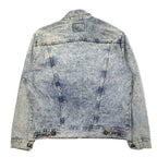 Wrangler 90年代 ケミカルウォッシュ デニムジャケット Gジャン L ブルー コットン BUNDLE 86501HW