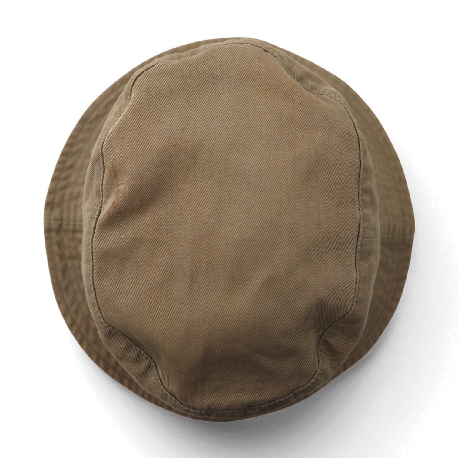 Polo by Ralph Lauren 90s Bucket Hat Size M Beige Cotton with Small