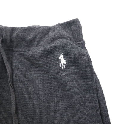 Polo Ralph Lauren Thermal Set, Size L, Gray, All-Over Pony Print, Loungewear Pajamas
