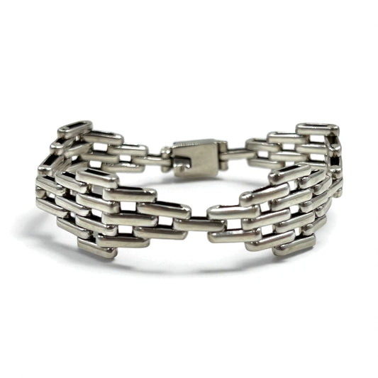 Vintage Mexican Jewelry モダニスト メキシカンジュエリー ブレスレット シルバー 925 モダニスト