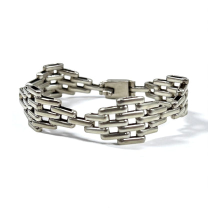 Vintage Mexican Jewelry モダニスト メキシカンジュエリー ブレスレット シルバー 925 モダニスト