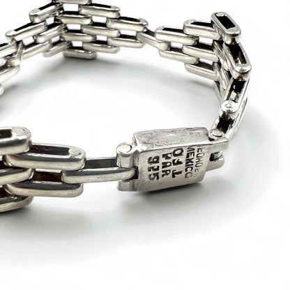 Vintage Mexican Jewelry モダニスト メキシカンジュエリー ブレスレット シルバー 925 モダニスト