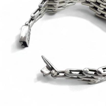 Vintage Mexican Jewelry モダニスト メキシカンジュエリー ブレスレット シルバー 925 モダニスト