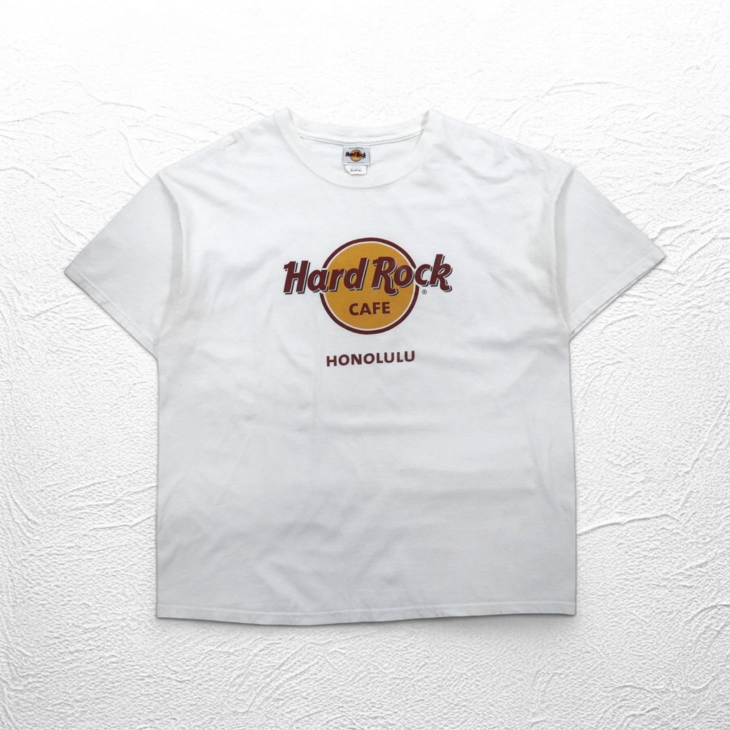 Hard Rock CAFE 90年代 ロゴプリント Tシャツ XL ホワイト コットン HONOLULU メキシコ製