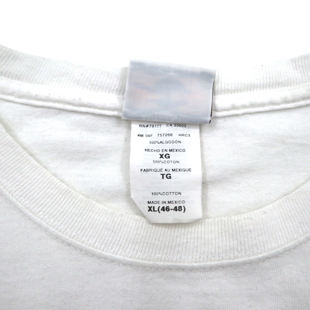 Hard Rock CAFE 90年代 ロゴプリント Tシャツ XL ホワイト コットン HONOLULU メキシコ製