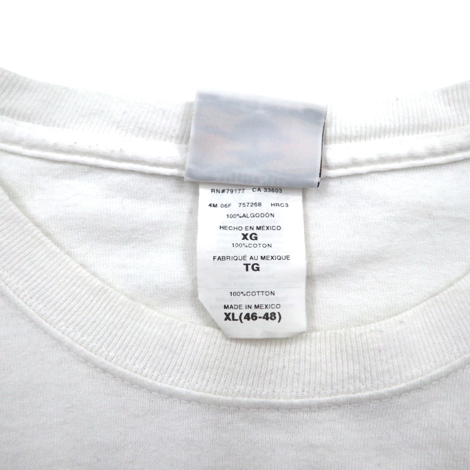 Hard Rock CAFE 90年代 ロゴプリント Tシャツ XL ホワイト コットン HONOLULU メキシコ製