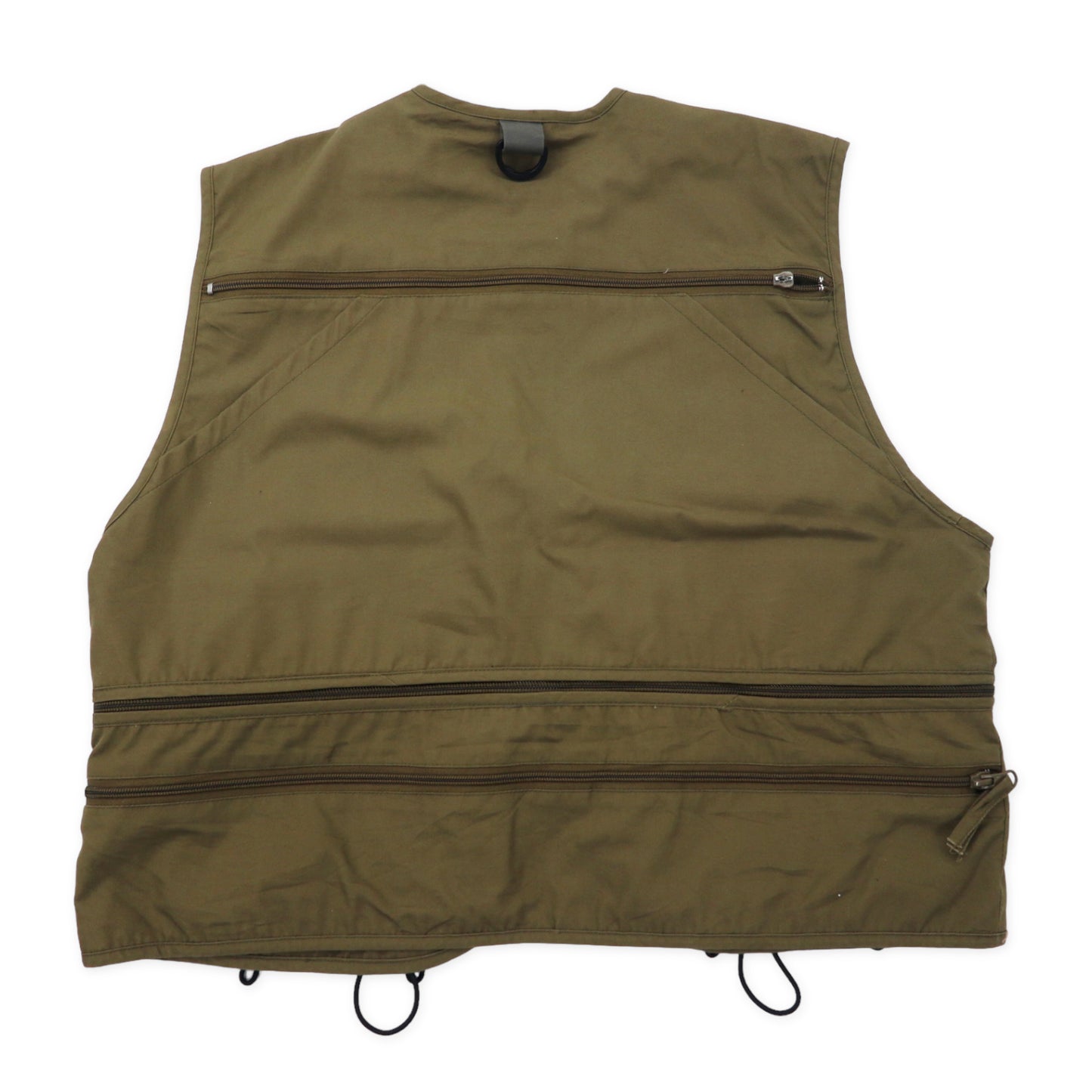 FIELD & STREAM Fishing Vest M Khaki Cotton 2WAY Separate Polyester