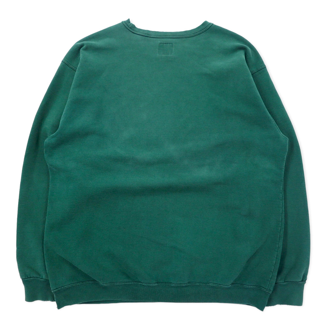 STARTER USA Made 90s Distressed Sweatshirt XL Green Cotton Big Size Logo Print