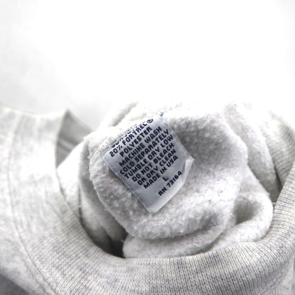 GS SPORT 90s USA Vintage Sweatshirt スウェット トレーナー L グレー 90年代 USA製 WISCONSIN BADGERS