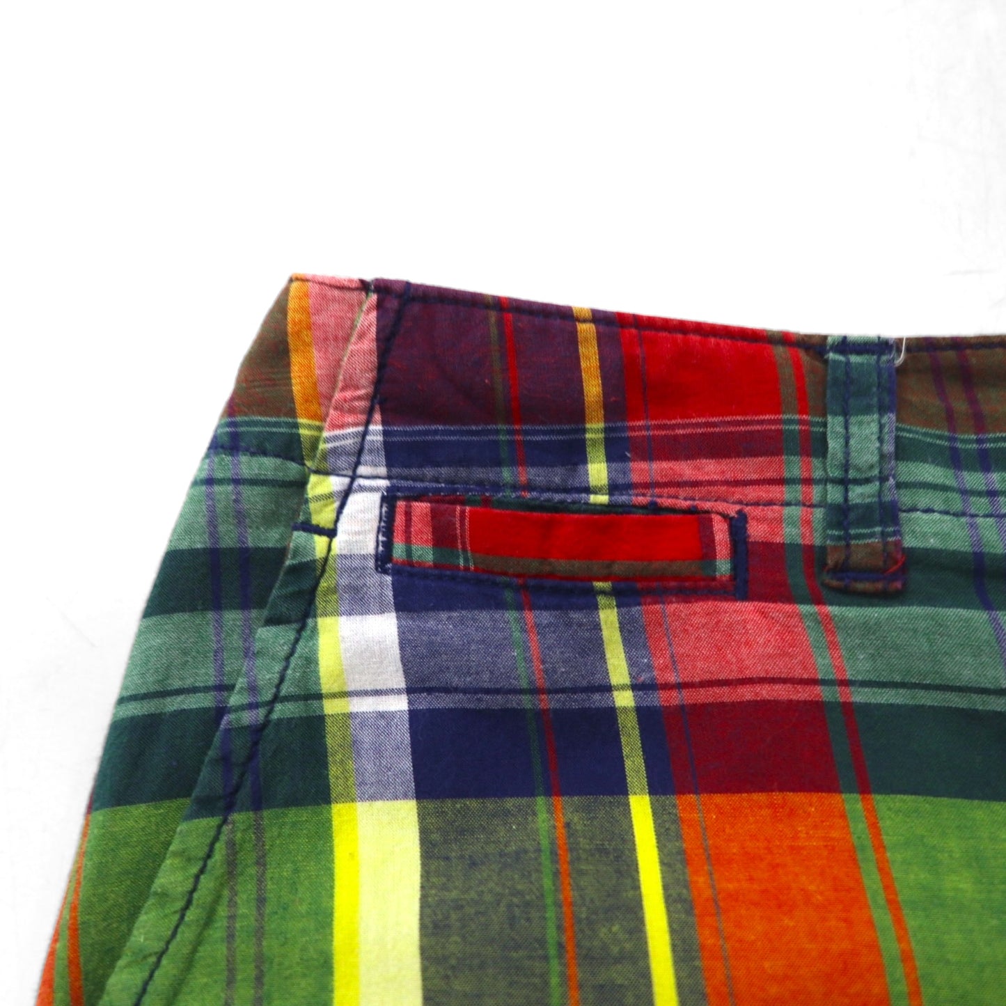 Polo by Ralph Lauren 90年代 ショートパンツ ハーフパンツ S レッド チェック コットン