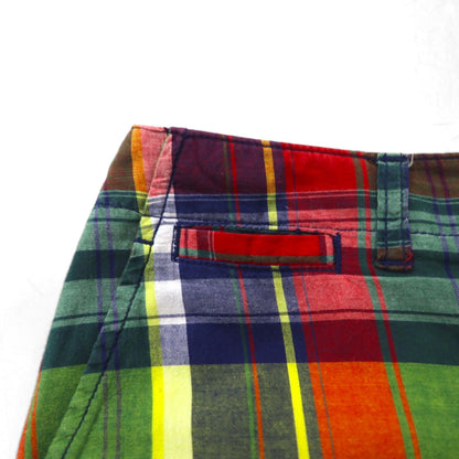 Polo by Ralph Lauren 90年代 ショートパンツ ハーフパンツ S レッド チェック コットン