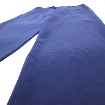 NAUTICA スラックス パンツ L ネイビー ポリエステル テーパード