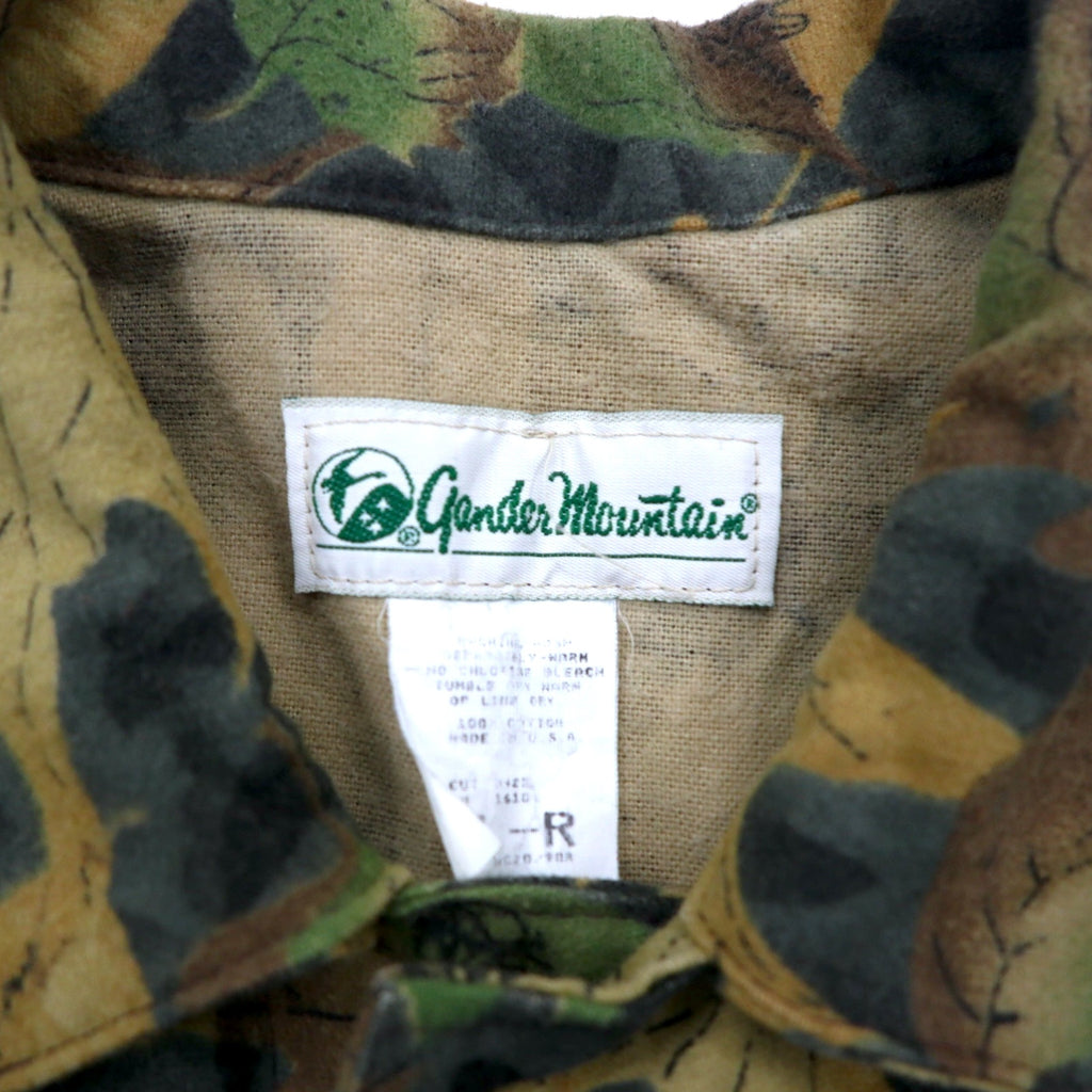 Vintage 90s Utility Jumpsuit USA Made Gender Mountain All-in-one Jumpsuit Overalls L Khaki KELLY COOPER TRU-LEAF Camouflage