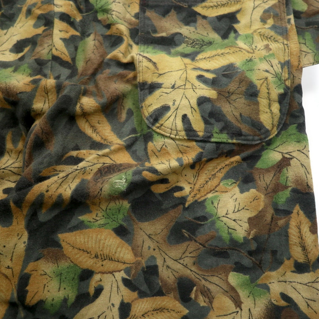 Vintage 90s Utility Jumpsuit USA Made Gender Mountain All-in-one Jumpsuit Overalls L Khaki KELLY COOPER TRU-LEAF Camouflage