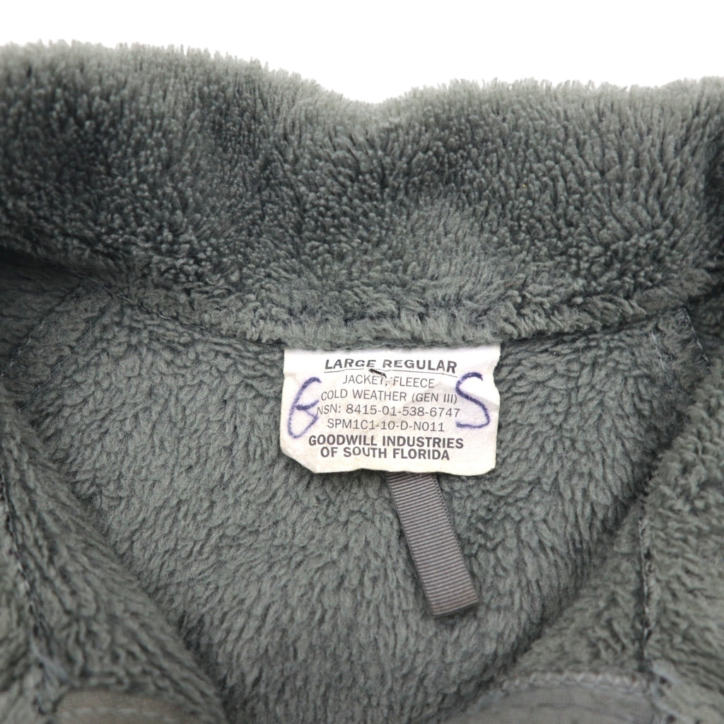 ECWCS GEN3 Level 3 Polartec Fleece Jacket, Khaki, Size L, US Army, Goodwill Industries, 8415-01-538-6747