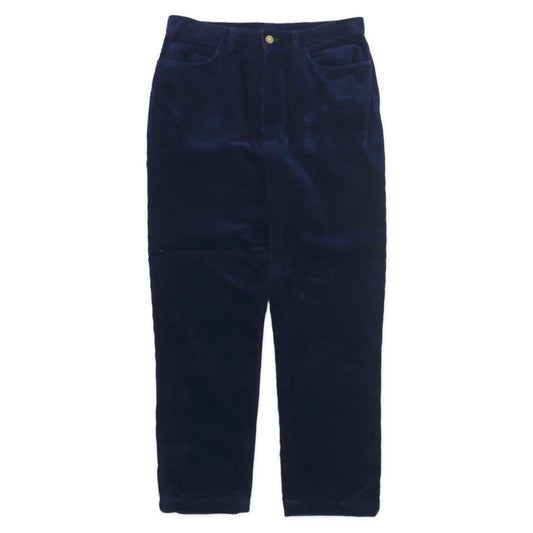 日本然リトテ-古着オンライン-JONES WEAR SPORT 太畝 コーデュロイ テーパードパンツ L ネイビー-JONES WEAR SPORT Taehe Corduroy Tapered L Navy