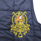 Polo Ralph Lauren Quilted Vest, XL, Navy, Padded, Double Pony Emblem Embroidered