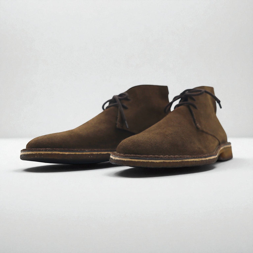 Clarks デザートブーツ チャッカブーツ 26cm ブラウン スエード ORIGINALS 23066 イタリア製