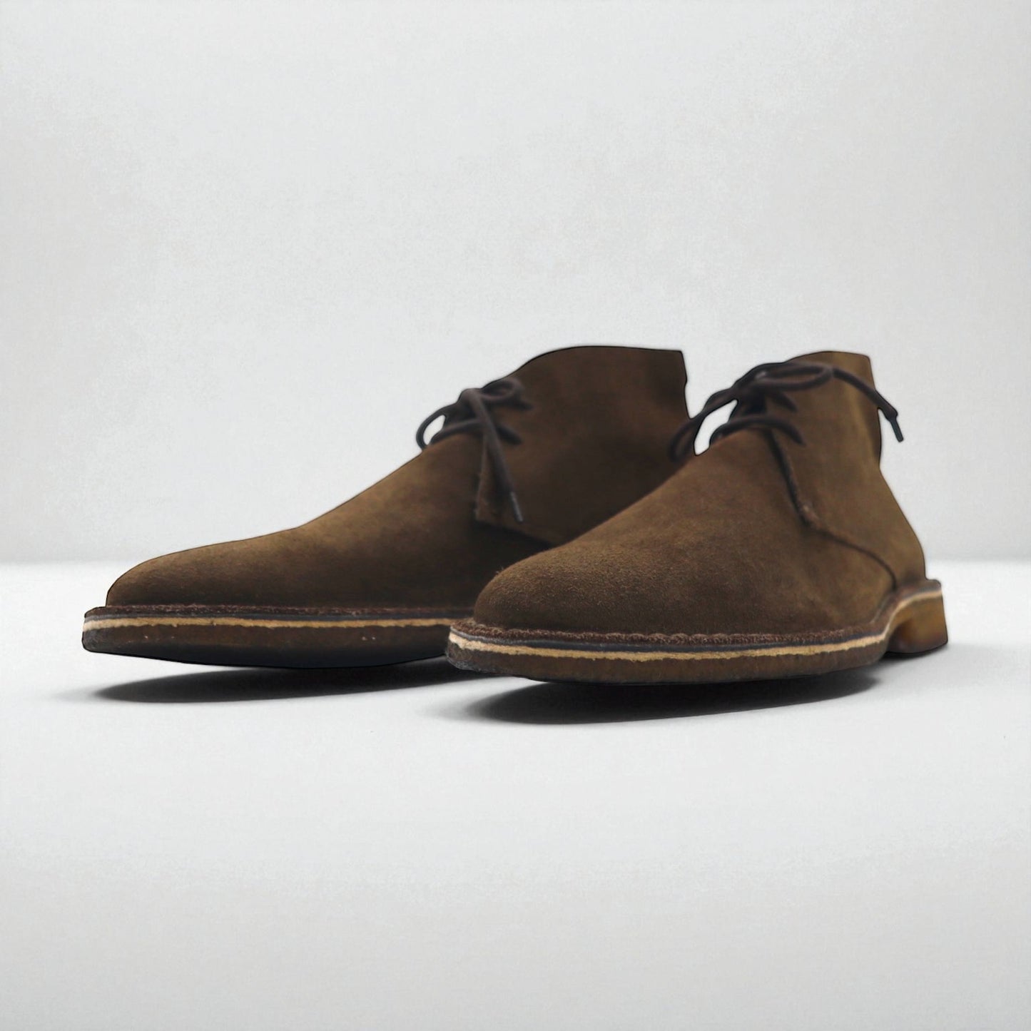 Clarks デザートブーツ チャッカブーツ 26cm ブラウン スエード ORIGINALS 23066 イタリア製