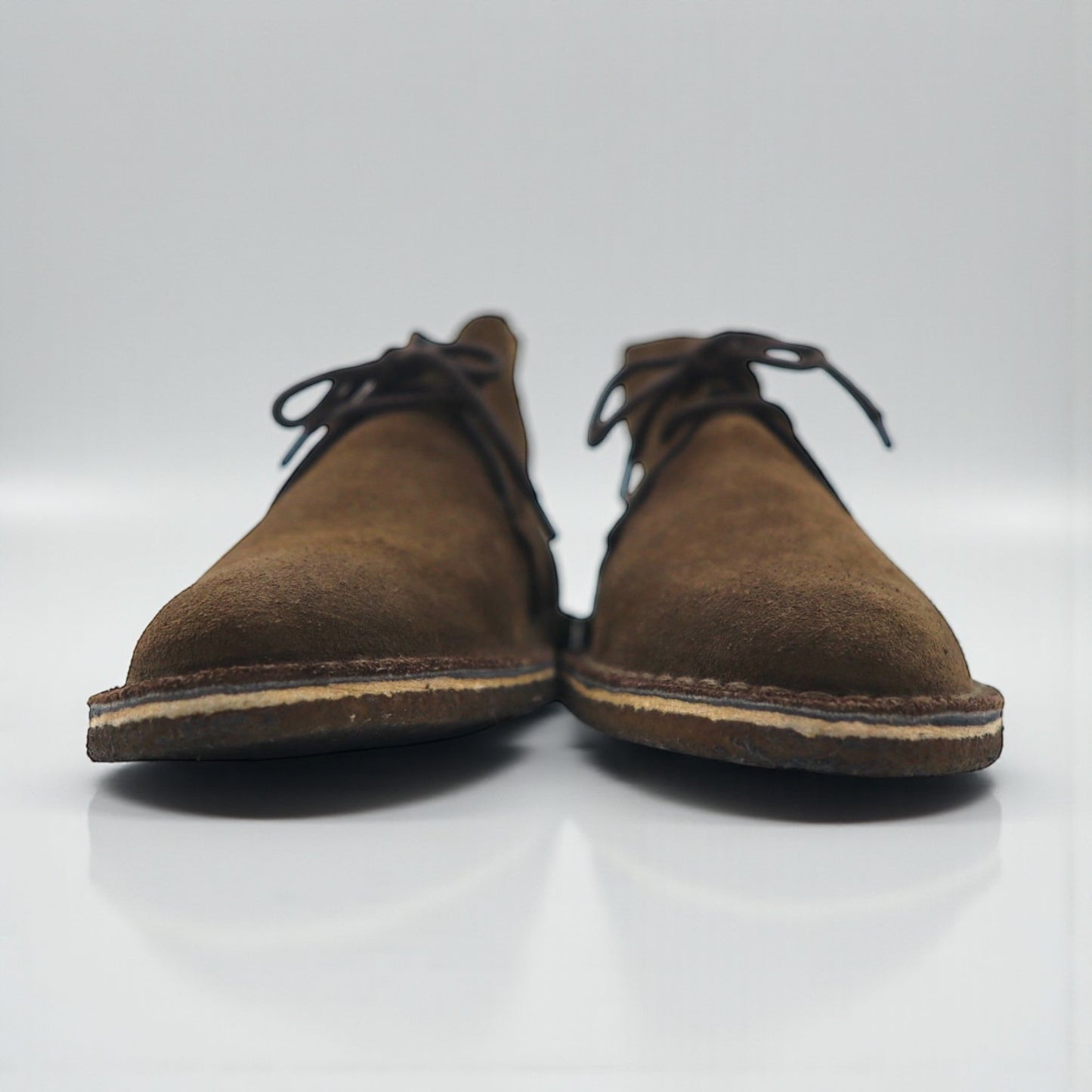 Clarks デザートブーツ チャッカブーツ 26cm ブラウン スエード ORIGINALS 23066 イタリア製